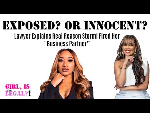 EXPOSED: Lawyer Explains Real Reason Stormi Fired Her “Business Partner” [Video]