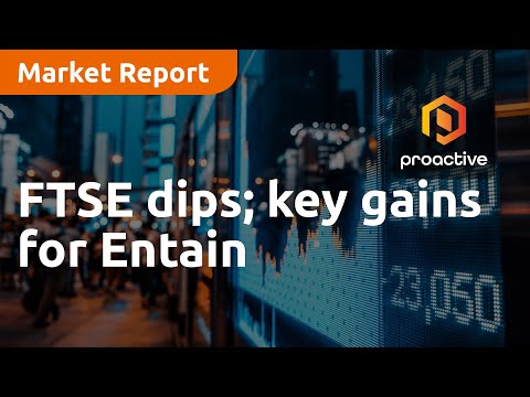 FTSE dips; key gains for Entain, Beazley, Persimmon, and Deliveroo [Video]