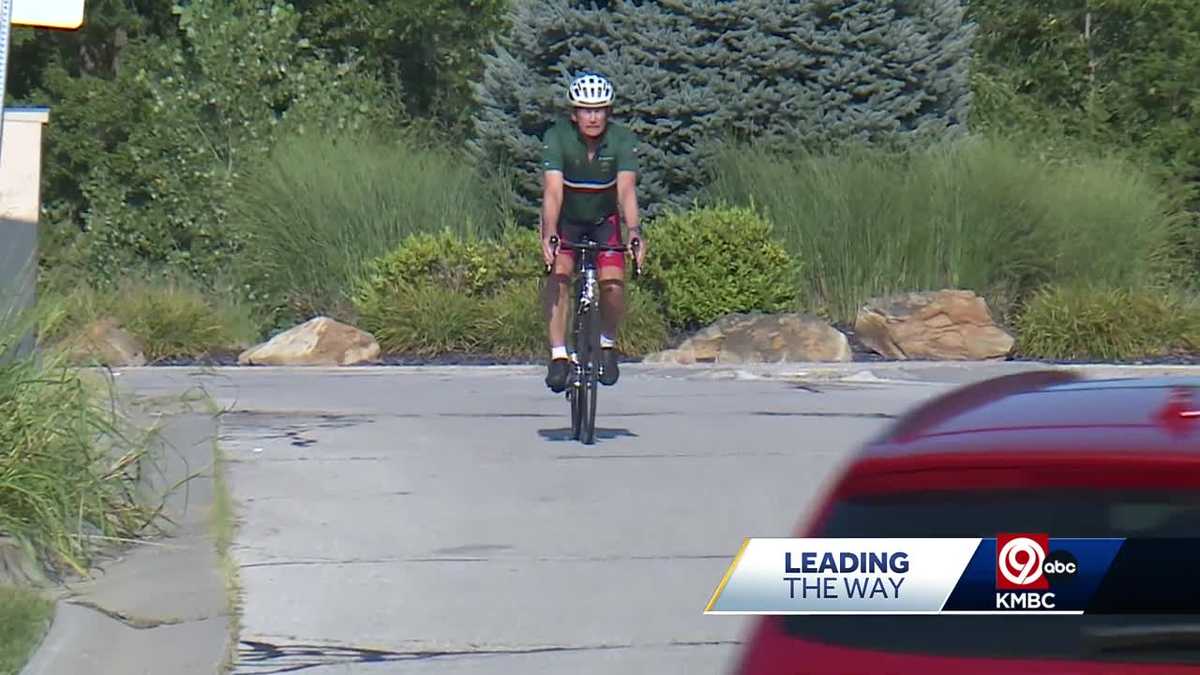 Kansas City resident fundraising with 400-mile European bike ride [Video]