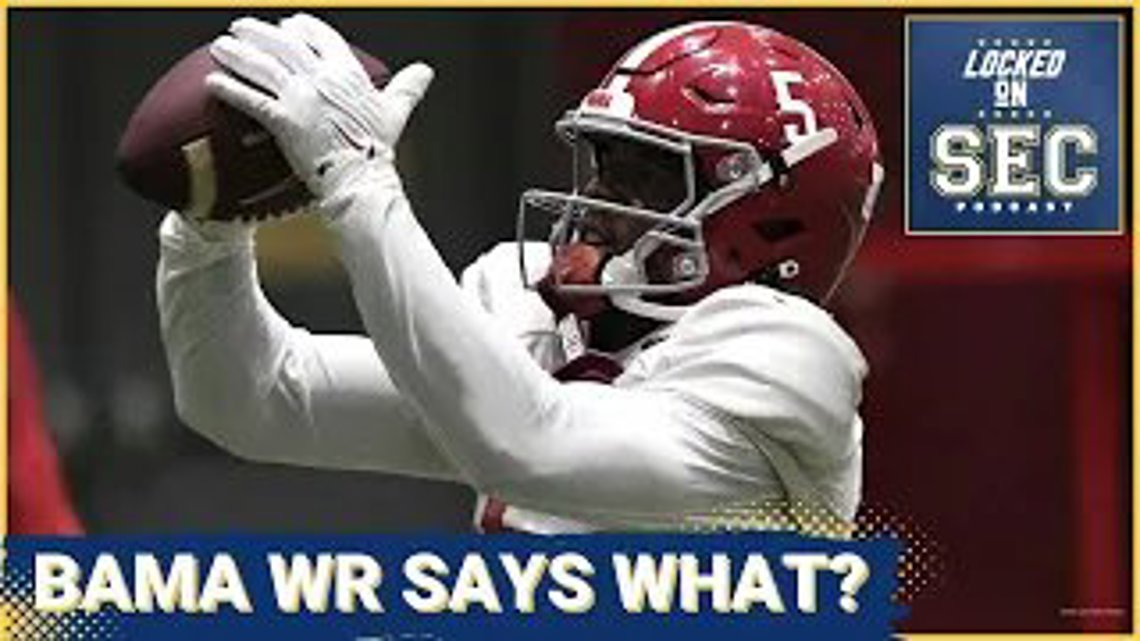 Alabama WR Says What?, SEC Fall Camp Takeaways, Lyn Scarbrough of Lindy’s Sports Joins Us [Video]