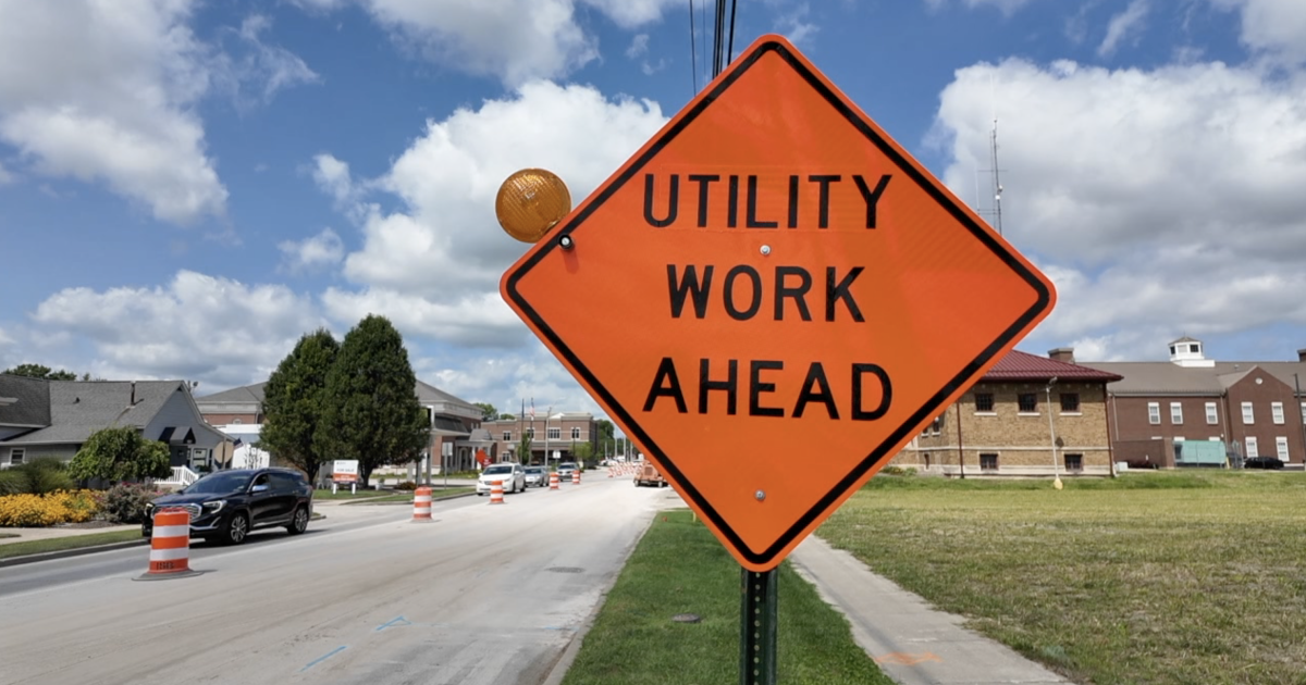 If you travel to the town of Brownsburg, expect construction on Main Street [Video]