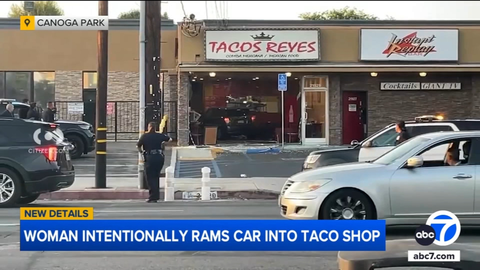 Woman who rammed SUV into Canoga Park taco restaurant is former employee, owner’s family says [Video]