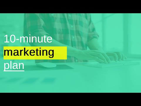 10-minute marketing plan | how to write a marketing plan (fast) [Video]