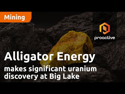 Alligator Energy makes significant uranium discovery at Big Lake [Video]