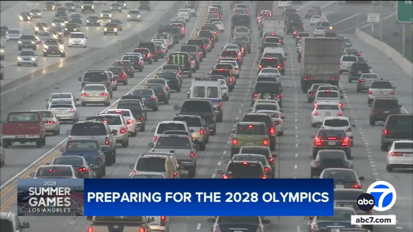 2028 Olympics in Los Angeles: Car-free zones, remote work being explored as ways to address traffic [Video]