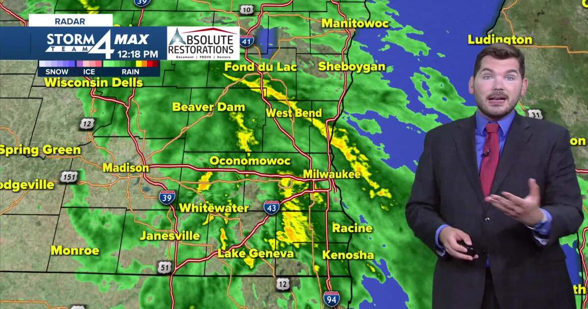 Southeast Wisconsin weather: Rainy and breezy [Video]