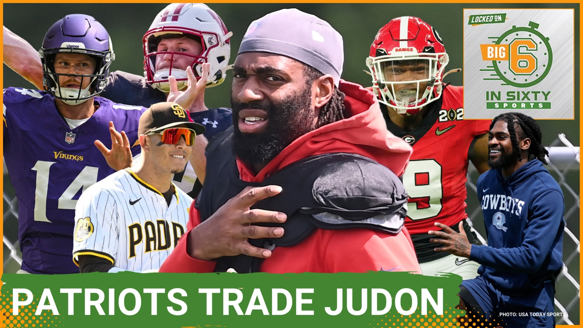 The New England Patriots Trade Matthew Judon to the Atlanta Falcons | The Big 6 in 60 [Video]