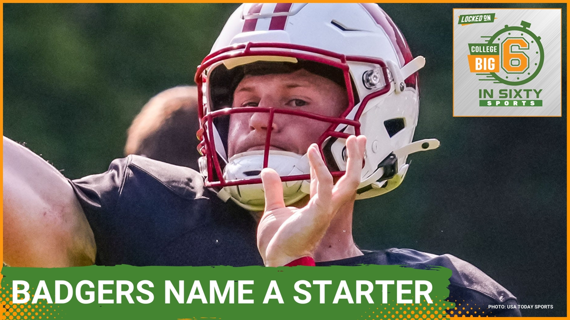 The Wisconsin Badgers Chose a Starting Quarterback | The Big 6 in 60 College [Video]