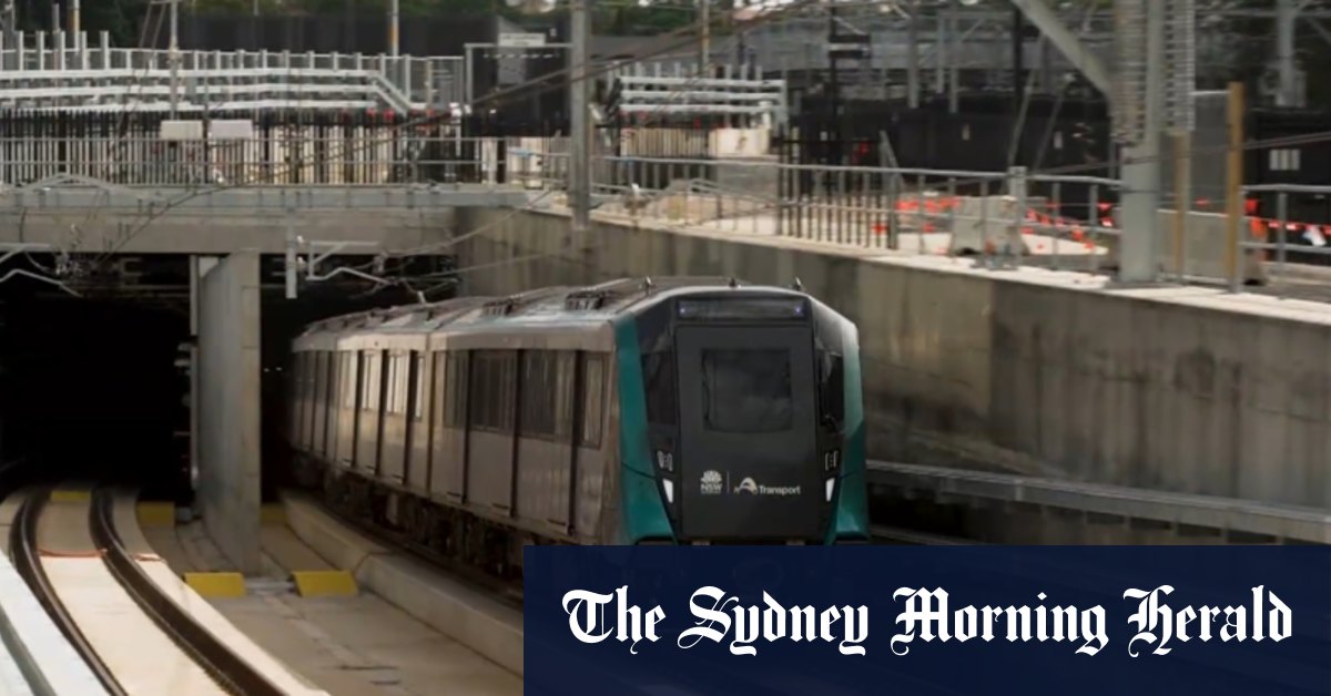 Sydney Metro to open Monday, transport minister says [Video]