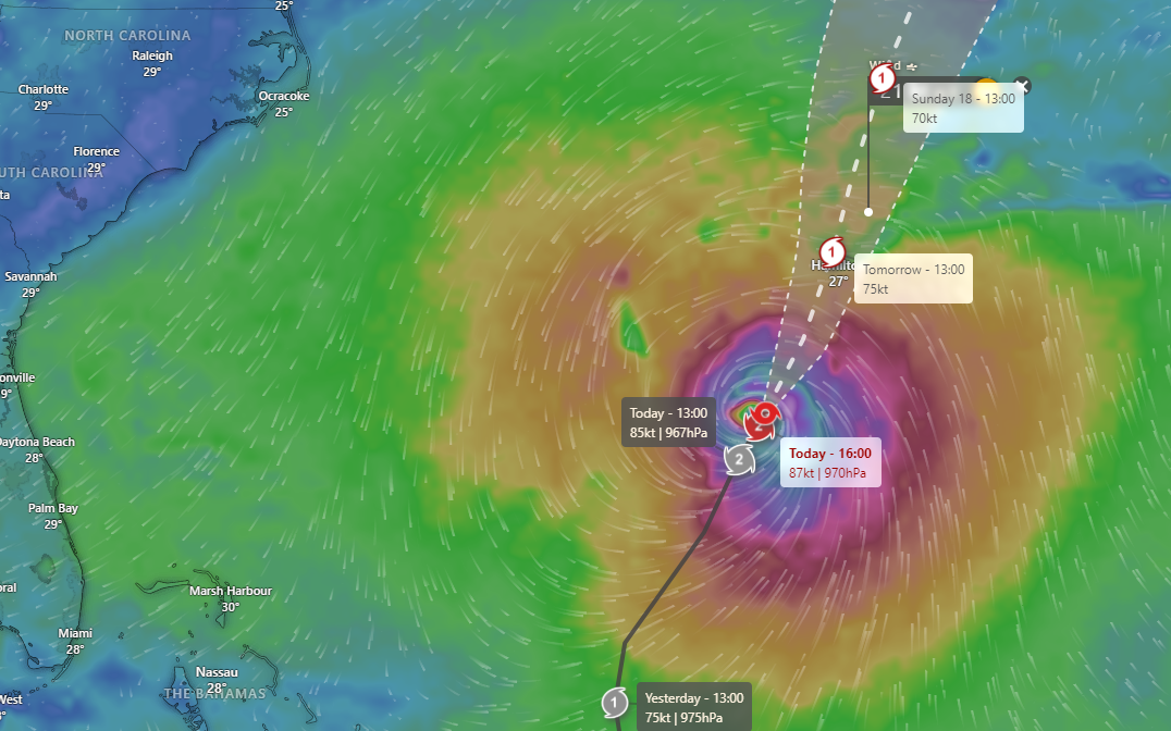 Bermuda Battens Hatches as Hurricane Ernesto Barrels In: Track Storm [Video]