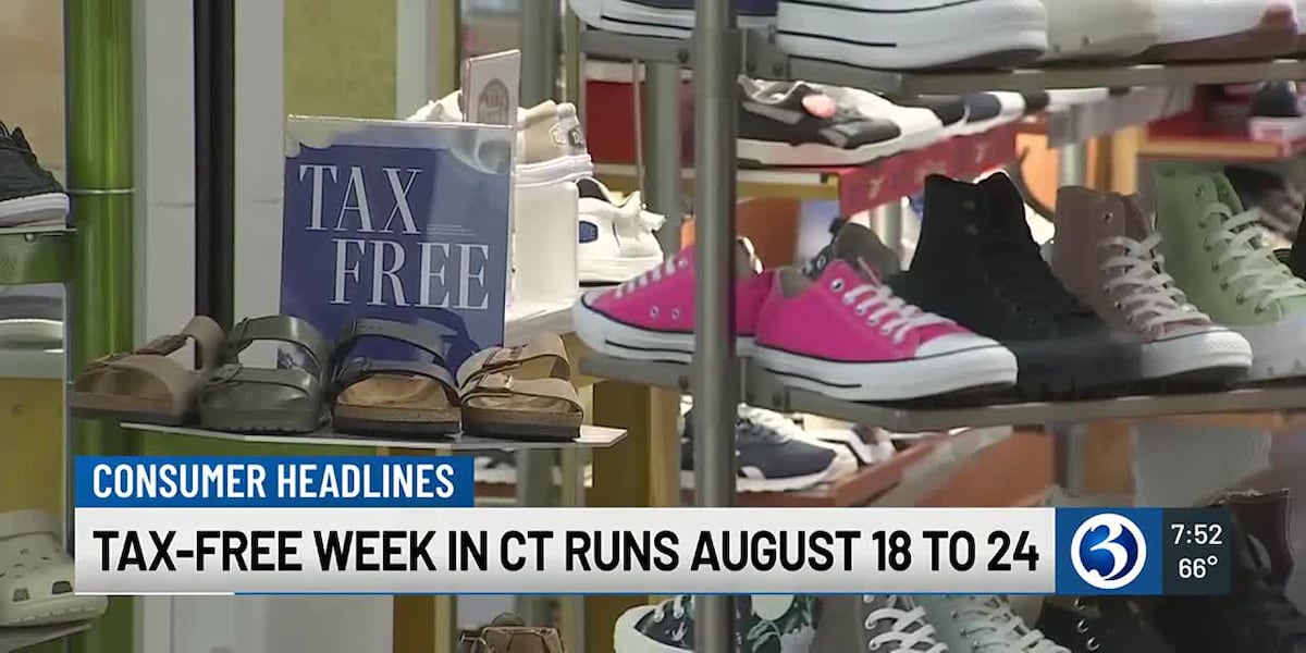 Tax-free week starts Sunday [Video]