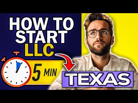 How to Start an LLC in Texas (2024): Best LLC Formation Services [Video]