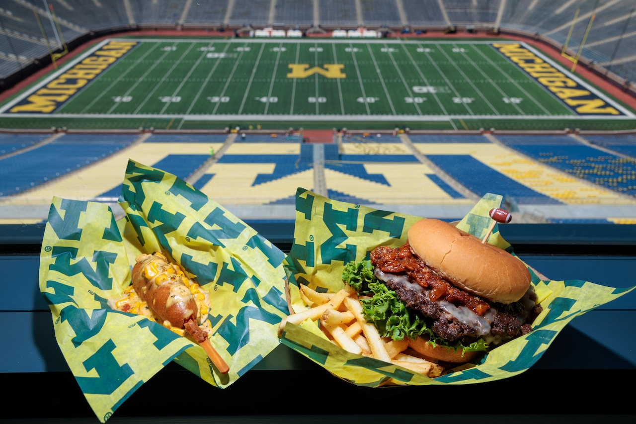 Witness Michigan Stadiums new smorgasbord of food options this fall [Video]