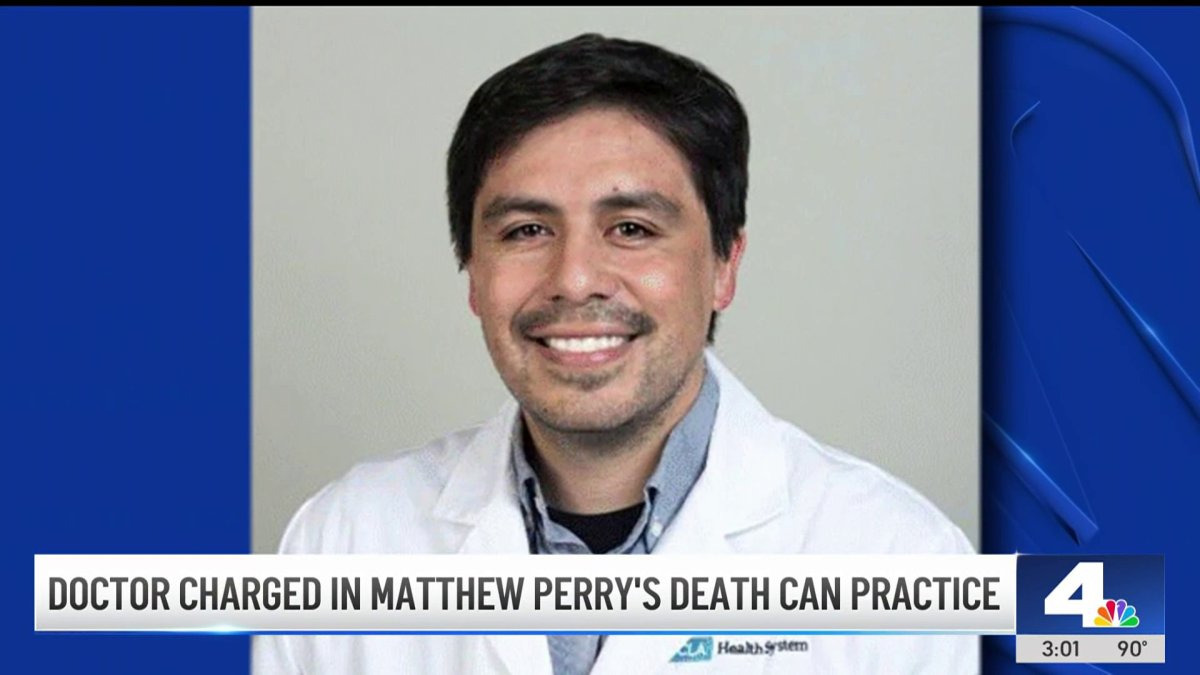 New details on Calabasas doctor charged in Matthew Perrys death  NBC Los Angeles [Video]