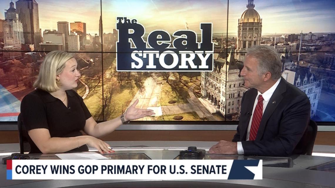 Matthew Corey will race against U.S. Sen. Chris Murphy in November | The Real Story [Video]