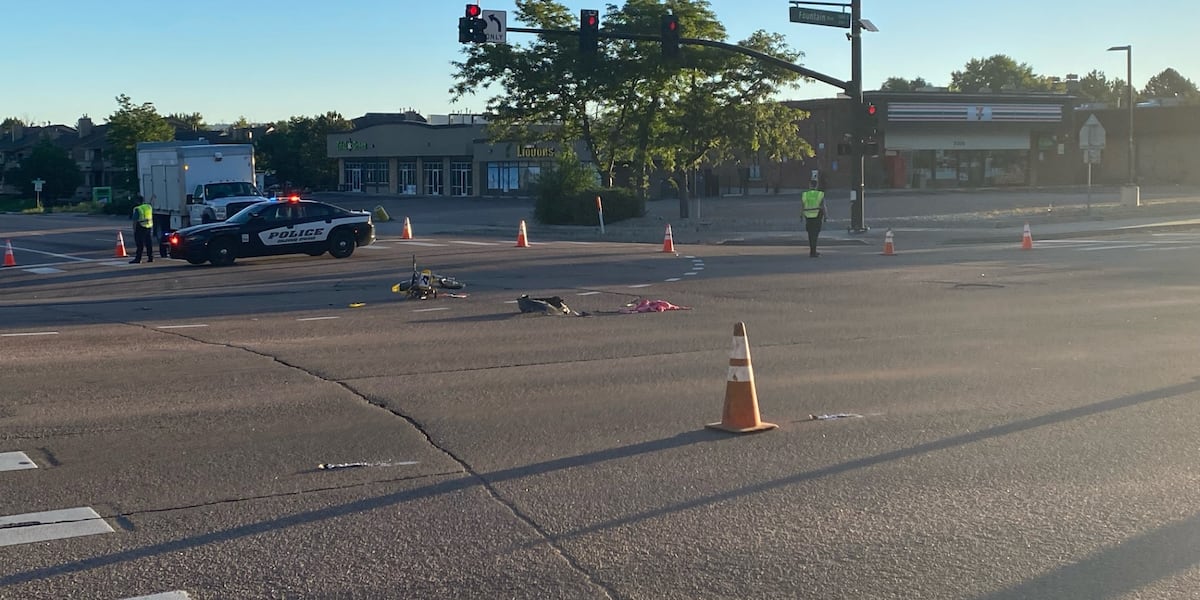 Rider on toy scooter hit by SUV at busy southeast Colorado Springs intersection [Video]