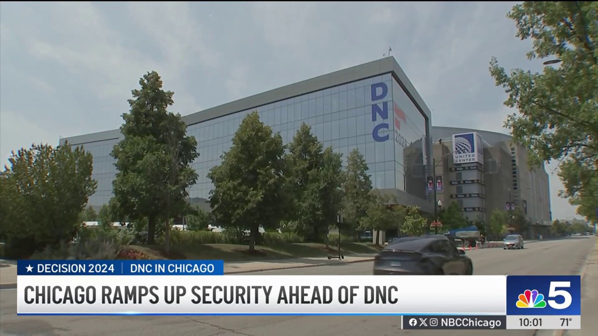 Perimeter enforcement, street closures start as Chicago prepares for DNC  NBC Chicago [Video]