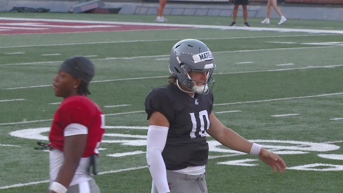 WSU starting quarterback battle ends with uncertainty ahead of Monday’s “body of work” decision [Video]