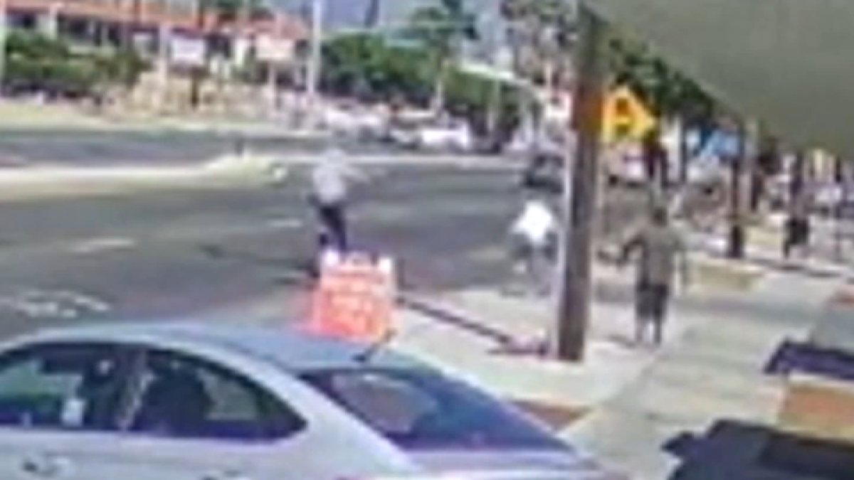 Man on bicycle sought after shooting two men in Hemet  NBC Los Angeles [Video]