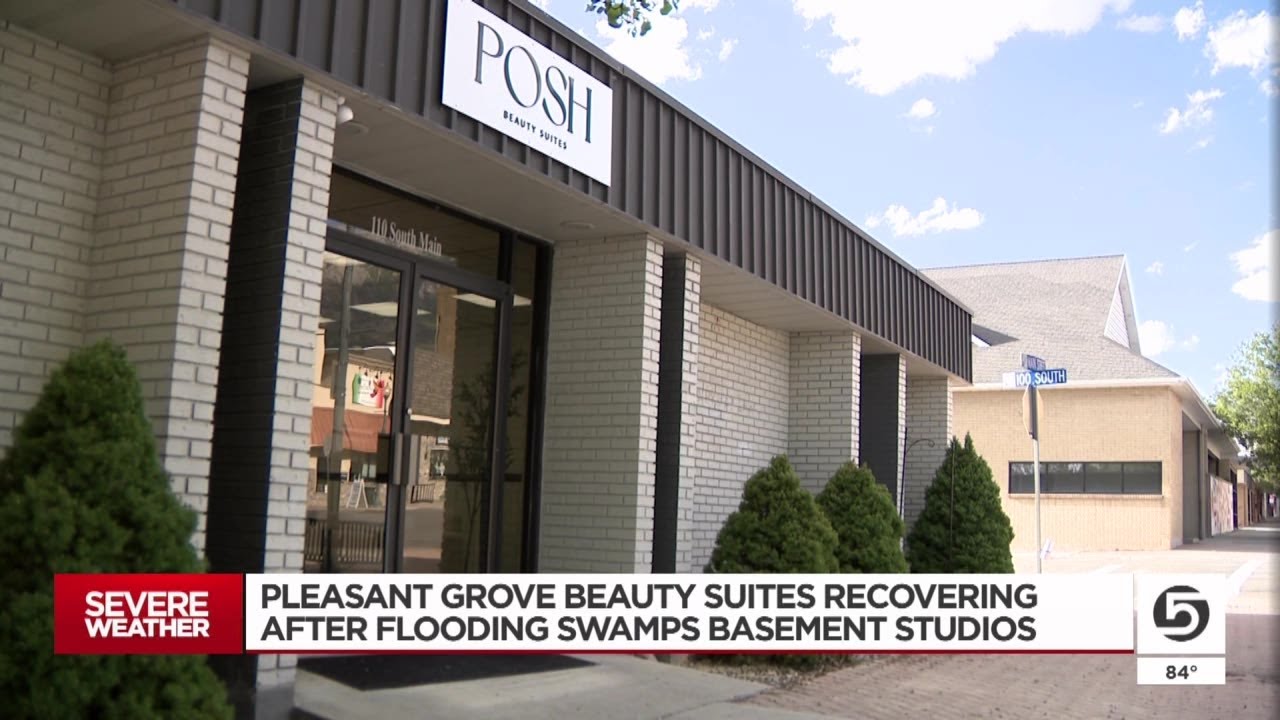 Video: Pleasant Grove beauty suites still recovering one week after flooding [Video]