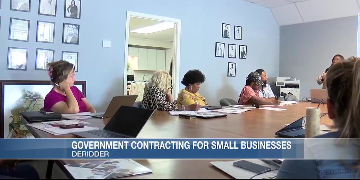 Small business owners learn about government contracting [Video]