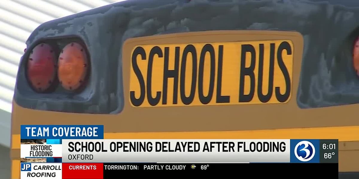 Oxford school year start delayed due to storm damage [Video]