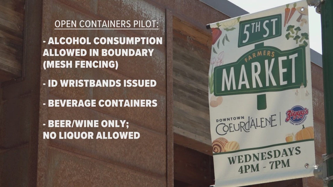 Coeur d’Alene council approves alcohol at farmers market [Video]