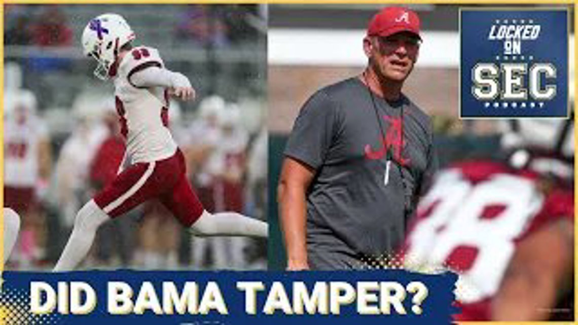 Preseason Coaches All-SEC Teams, Did Bama Tamper for a Kicker?, Conversation with Laura Rutledge [Video]