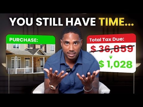 How to Avoid Taxes with Real Estate Before Year End! [Video]