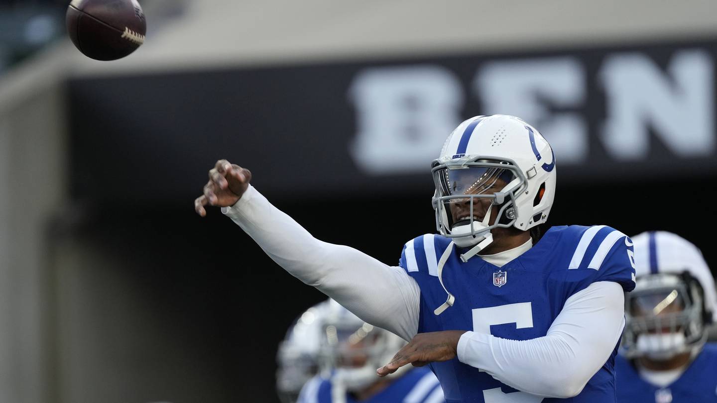 Colts QB Anthony Richardson plays into 2nd quarter, has plenty of ups and downs  Boston 25 News [Video]