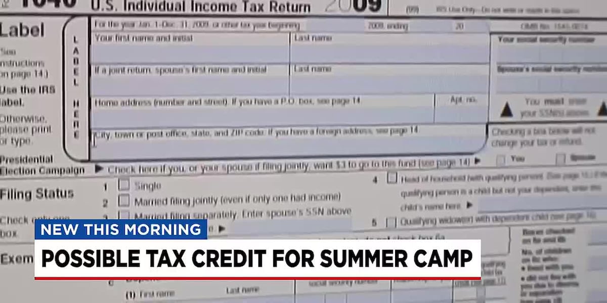 Possible tax credit for summer camp [Video]