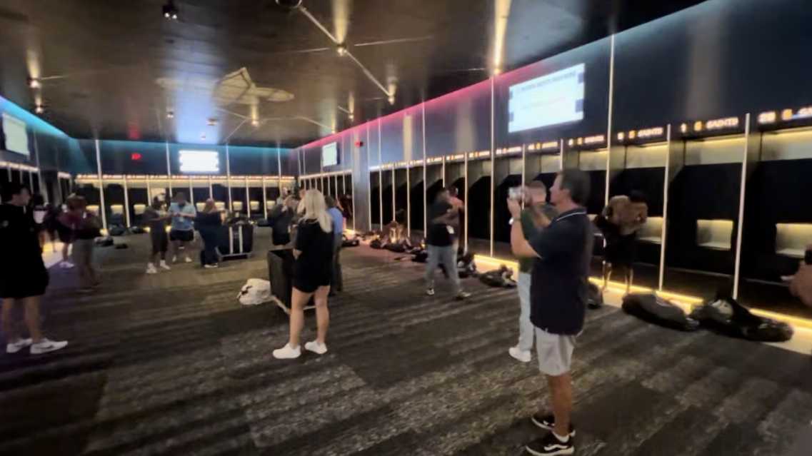 Saints locker room Caesars Superdome renovation [Video]