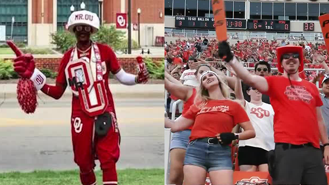 OU, Oklahoma State superfans help bring energy, fun to games [Video]