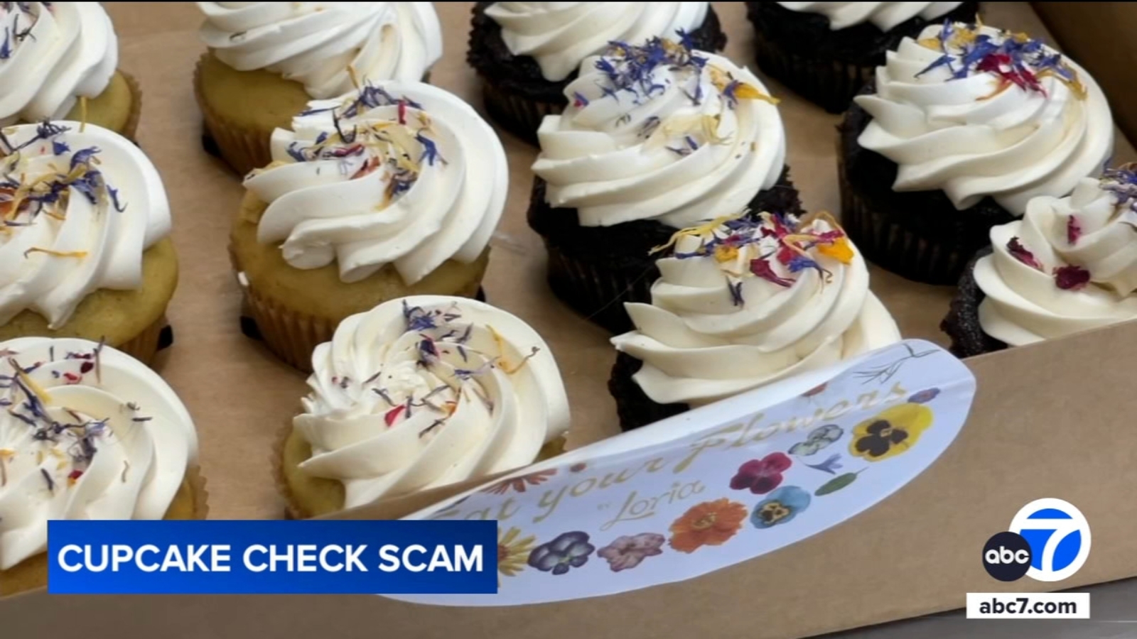 Order for 1,000 cupcakes at Los Angeles bakery turned out to be part of major counterfeit check scam [Video]