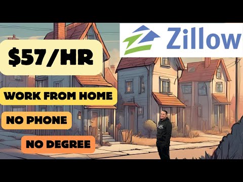 ZILLOW WILL PAY YOU $2,294/WEEK | WORK FROM HOME | REMOTE WORK FROM HOME JOBS | ONLINE JOBS [Video]