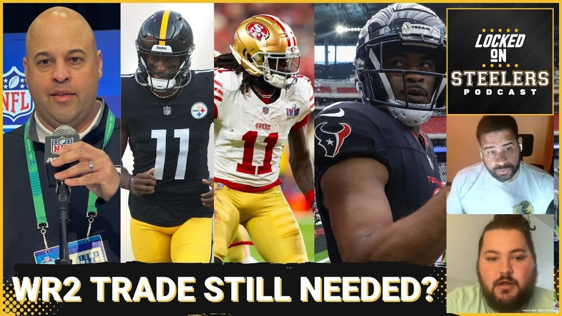 Steelers Still in WR Trade Market? | Most Likely Targets Brandon Aiyuk, Robert Woods, Grant Dubose? [Video]