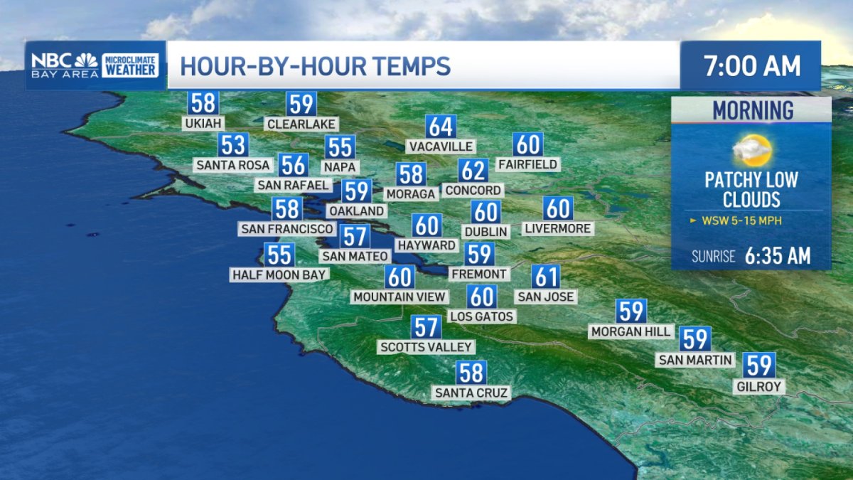 Heat returning to the Valleys  NBC Bay Area [Video]