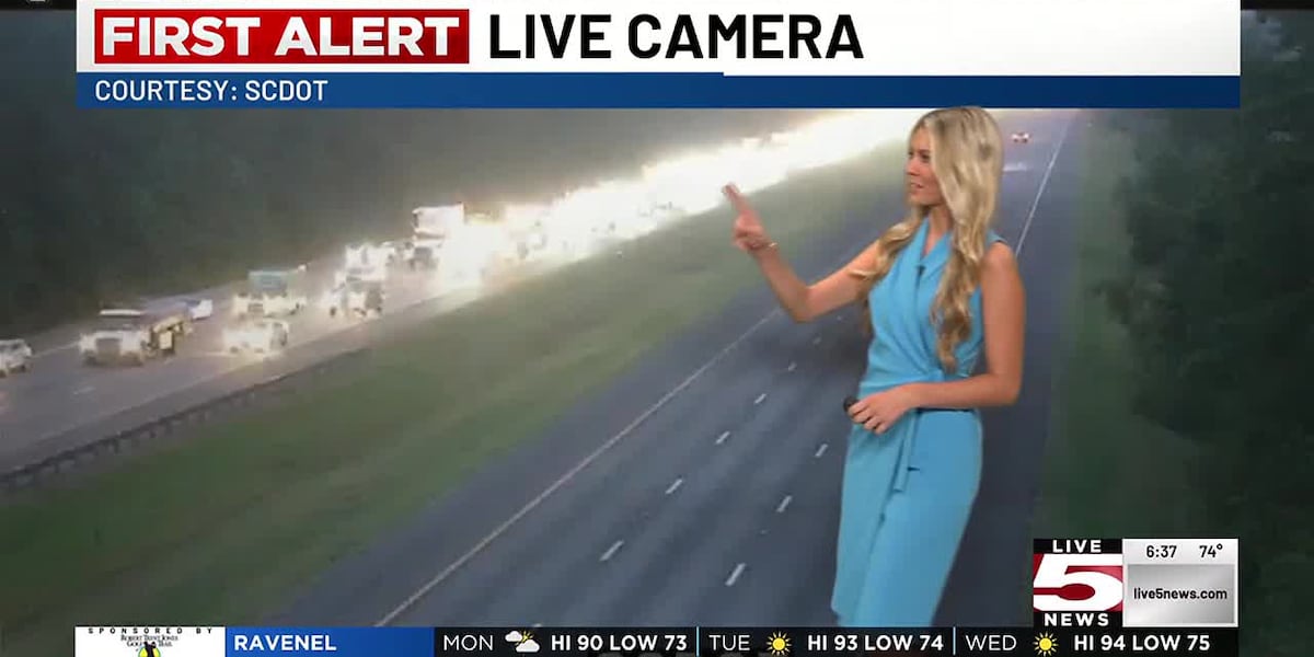 VIDEO: I-26 traffic backup starts to fizzle out after early-morning crash closed lanes [Video]