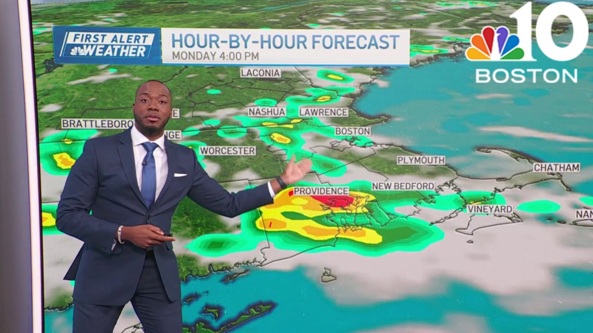 Dry start Monday before afternoon storms move in  NBC Boston [Video]