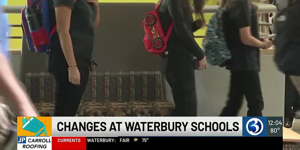 BACK TO SCHOOL: Changes at Waterbury schools going into new year [Video]