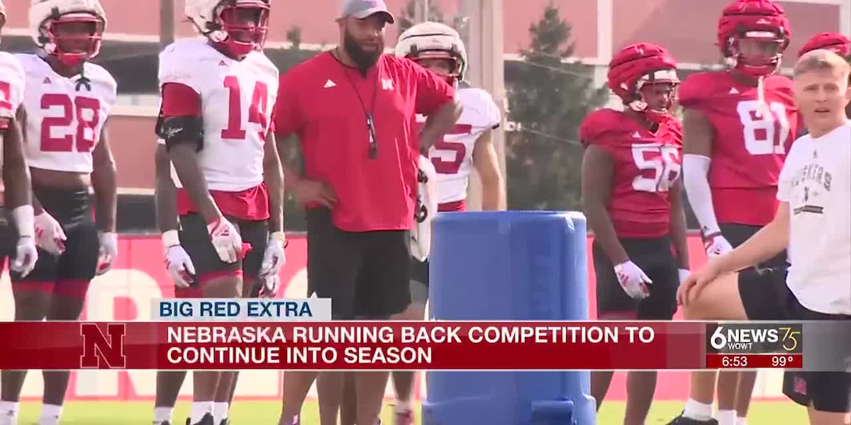 Rhule: Husker RB competition will continue into season [Video]