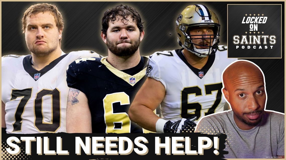 Where New Orleans Saints 53-Man Roster Still Needs Help, Starting With Offensive Line [Video]