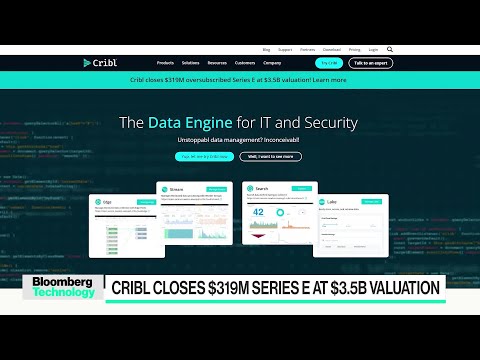 Startup Cribl Raises Funding, Valued at $3.5 Billion [Video]