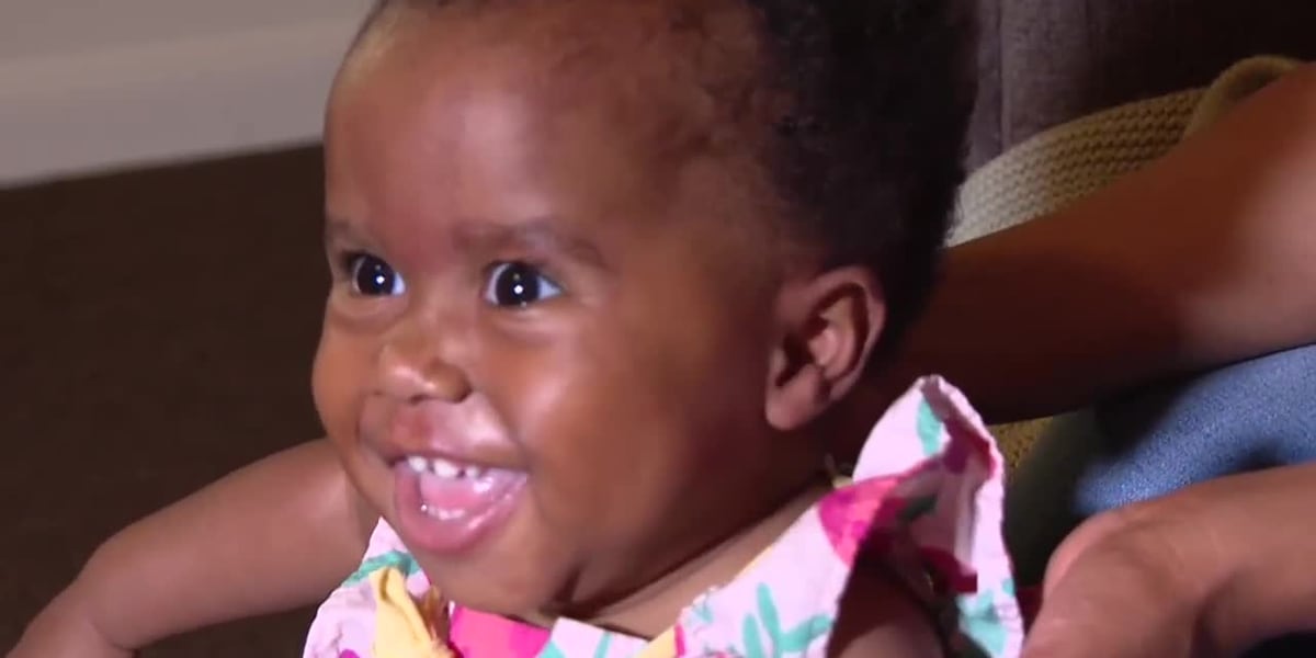 Its a beautiful thing: Baby girl learning first words after getting lifesaving heart transplant [Video]