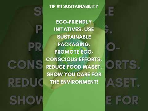 We’re getting sustainable this week! [Video]