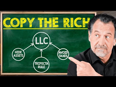 How The Rich Use LLCs To Hide Their Assets And Avoid Taxes [Video]