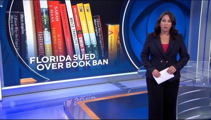 CBS Hypes Stunt Lawsuit Against Florida’s School Library Law [Video]