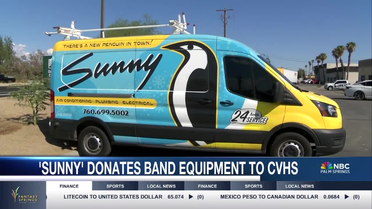 Local Company Donates Instruments to Coachella Valley High School After Theft [Video]