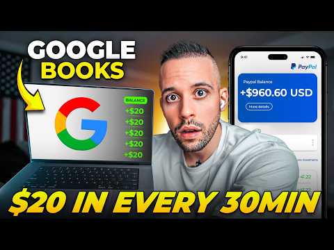 Passive Income: Get Paid $960 Per Day With Google Books Using AI [Video]