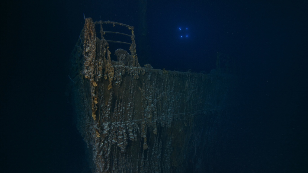 Bronze statue recovered from Titanic wreck site [Video]